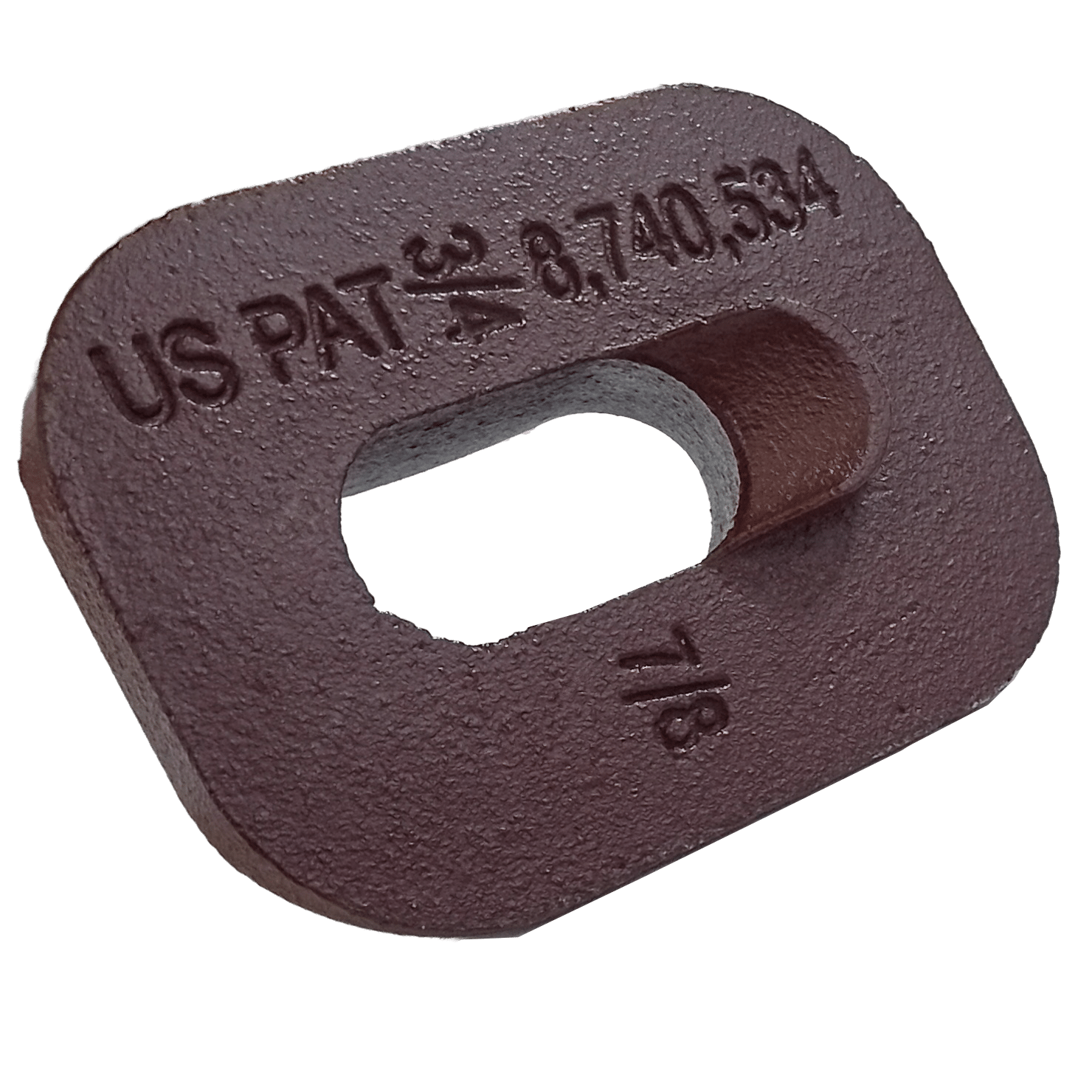 SWH3478.1-RP 3/4-7/8 Flanged Hillside Washer - Red